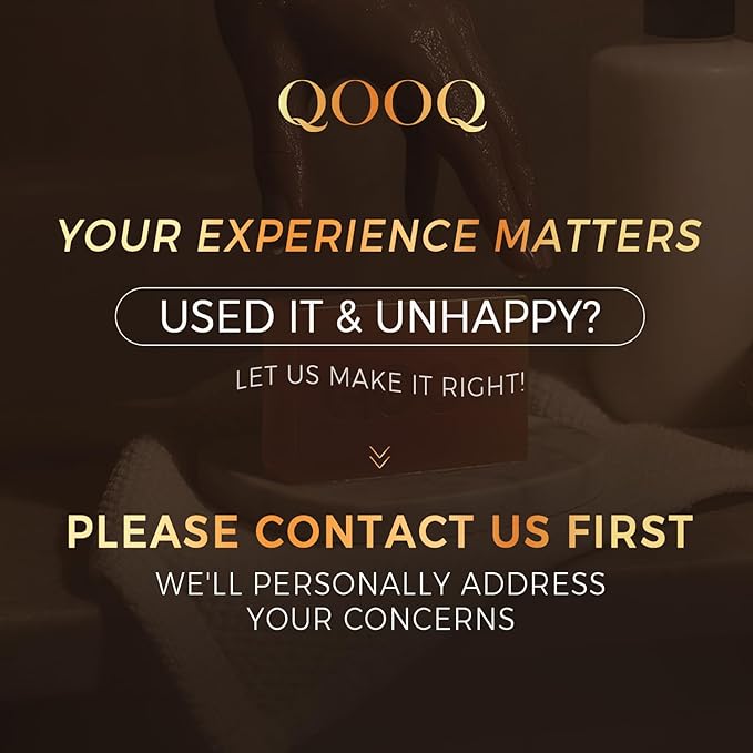 QOOQ Turmeric Kojic Acid Soap for Dark Spots Remover – Facial Cleansing Bar with Vitamin C, Retinol, Collagen, Vitamin E, Glycerin, Shea Butter & Castile Olive Oil – Soap for Women & Men (120g x 2)
