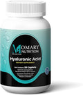 Hyaluronic Acid Supplement, Natural Skin Hydration, Advanced Joint Support and Mobility Booster, Type II Hydrolyzed Collagen, Turmeric, Glucosamine, Chondroitin, 30Caplets