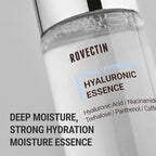 ROVECTIN Aqua Hyaluronic Essence for Sensitive Skin | 100% Vegan-Cruelty Free Korean Skincare | Anti-Aging, Deep Hydration Toner with Niacinamide & 7 Layers of Hyaluronic Acid | 6.08 fl oz (180ml)