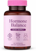Hormone Balance for Women | Dietary Supplement, Supports Healthy Cortisol Levels & Stress Relief | Mood, Sleep, Energy | Ashwagandha, Ginseng, Maca | 60 Capsules