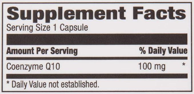Amazon Brand - Revly Vegan CoQ10 100 mg - Normal Energy Production, Supports Cardiovascular Health, 2 Month Supply (60 Capsules) (Pack of 2)