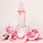 LUSETA Rose Oil Hair Serum for Dry Scalp & Thinning Hair – Lightweight Moisturizing & Volumizing Treatment for All Hair Types – 3.37 fl oz