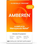 Amberen Menopause Supplement for Women, 120 Capsules, Clinically Proven, Helps Support Hormone Balance, Helps Relieve 12 Menopause Symptoms: Hot Flashes, Night Sweats, Mood Swings and More