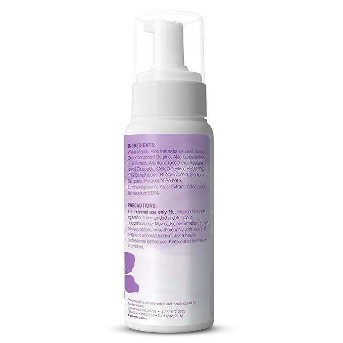 Theraworx Harmony Daily Feminine Care Foam, Gentle Daily Cleansing Fragrance Free, Reduces Odor, pH Balanced - 7.1 fl oz - 1 Count