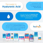 Hyalogic Hyaluronic Acid Gummies – Supplement for Joint, Skin & Eyes – Mixed Berry Flavor – Gummy Vitamins for Women & Men – Gluten-Free, Non-GMO, 30 Count