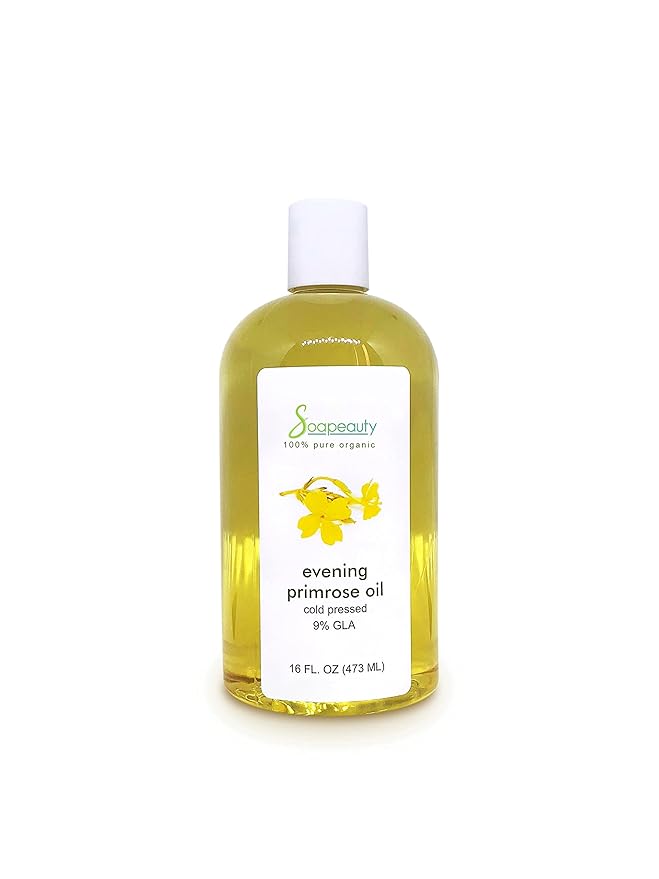 Soapeauty EVENING PRIMROSE OIL VIRGIN COLD PRESSED PURE 16 OZ