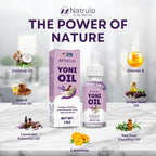 Yoni Oil – Natural Feminine Oil for Women, Odor Control, Dark Spots, Ingrown Hairs & Skin Brightening – pH Balanced, Moisturizing, Herbal Serum with Essential Oils – Intimate Vaginal Care, Made in USA