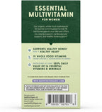 Once Daily Multivitamin for Women 50+, Supports Bone Strength, Energy, and Heart Health, 30 Count