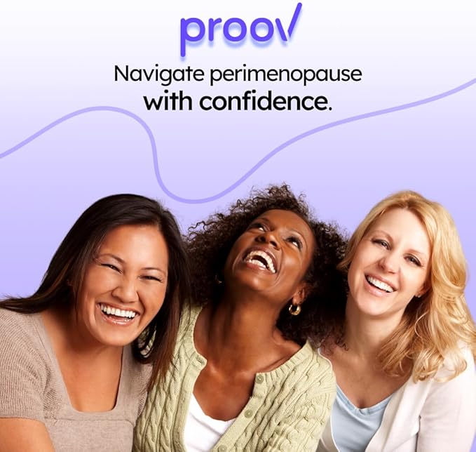 Proov - Empower Hormone Tracker - at Home FSH, LH, Estrogen & Progesterone Test Strips - Understand Your Hormone Balance - Perimenopause & Menopause Stage Indicator - Women 30-40+ - 1 Cycle Test Kit