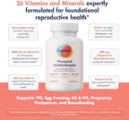 FullWell Women's Prenatal Multivitamin - Healthy Pregnancy Support - Contains Choline & Folate - Supports Fetal Growth & Brain Development* - 240 Count (30 Servings)