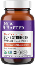 New Chapter Calcium Supplement â€“ Bone Strength Organic Plant Calcium with Vitamin K2 + D3 + Magnesium, Vegetarian, Gluten Free - 120 count (40 day supply)