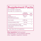 Premium Ovarian Health Support Supplement – Hormone Balance, Ovulation & Cycle Regularity - Myo-Inositol & D-Chiro Inositol Supplement for Women – 40:1 Inositol Ratio With Folate & DIM – 90 Capsules