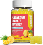 1400MG Magnesium Citrate Gummies, High Absorption Magnesium Gummies for Adults, Extra Strength Magnesium Gummy Supplement for Healthy Relaxation, Vegan, Non-GMO, 60 Count