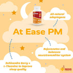 Redd Remedies, At Ease PM, Natural Sleep Aid, Supports Relaxation, 30 Vegetarian Capsules