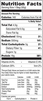Quest Nutrition Protein Tortilla Chips, Ranch, 19g Protein, 4g Net Carbs, 140 Calories, Low Carb, Gluten Free, Soy Free, Potato Free, Baked, 1.2oz Bag, Single Sample