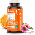 A Dose of Immunity Quercetin with Vitamin C and Zinc, Vitamin D, 500mg Quercetin Bromelain with Echinacea & B Vitamins (60 Count)