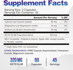 Keto Weight Loss Pills - Fat Burner for Women and Men with Apple Cider Vinegar - Natural Appetite Suppressant, Weight Management & Metabolism Booster - 180 Keto ACV Capsules