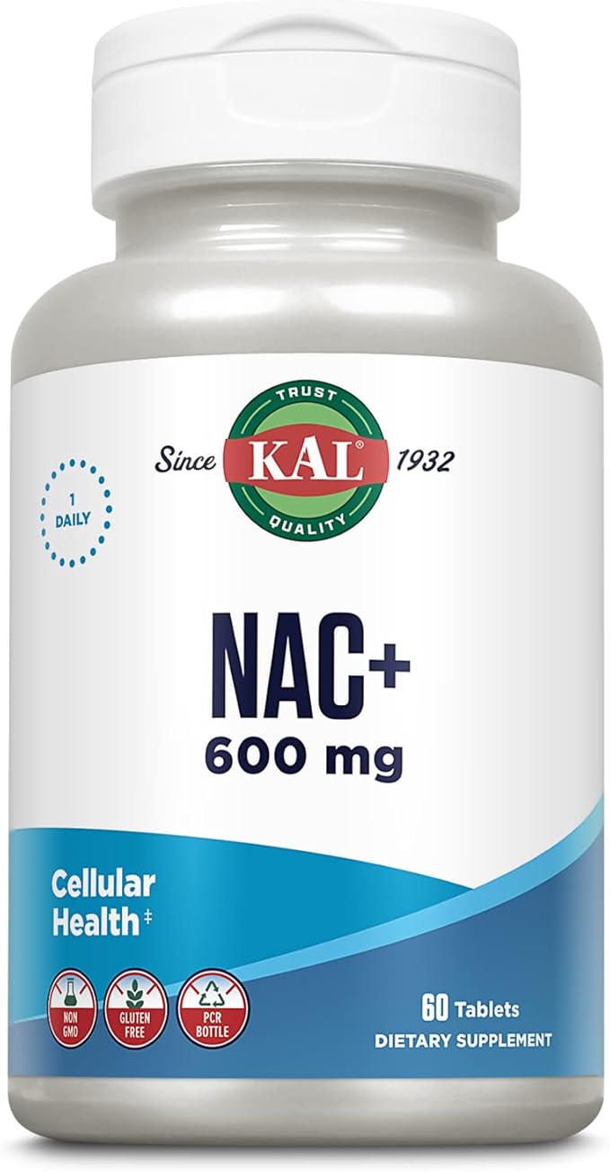 KAL N-Acetyl Cysteine Plus Tablets, 60 Count