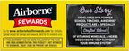 Airborne Elderberry Extract + Vitamin C 1000mg (per Serving) - Effervescent Tablets (20 Count in a Box), Gluten-Free Immune Support Supplement, with Vitamins A C E, Zinc, Selenium, Sugar Free
