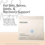 Promix Hydrolyzed Collagen Peptides - Type 1 Grass Fed Collagen, 4.7g glycine, Type 3 bioactive peptides - Unflavored - 2.5 Pound (Pack of 2)