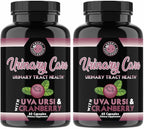 Angry Supplements Urinary Care for Women – UTI & Urinary Tract Health Support – Cranberry, Corn Silk & Uva Ursi – Bladder Cleanse Complex – 60 Capsules, 120 Day Supply (2-Bottles)