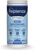 Replenza Daily Replenisher Nutritional Support Powder – Muscle Recovery, Digestive Health & Skin Elasticity Mix of Amino Acids, Prebiotics and Collagen Peptides – Unflavored, 30 Scoops
