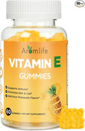 Aromlife Vitamin E 400 IU Gummies for Immune, 268mg Per Serving Vitamin E Gummies for Women and Men Skin Glow & Cell Wellness, 60 Count Pineapple Flavor Sugar-Free Gluten-Free