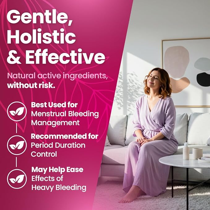 Bestmade Women's Excessive Bleeding Remedy BM27 - Promotes Balance & Comfort During Menstruation, Menopause & Natural Support, 350 Pellets