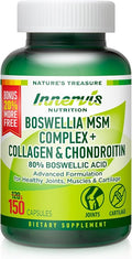 Boswellia MSM Complex 150 Caps – Supports Joint Health | Collagen, Chondroitin, Turmeric