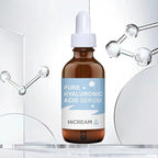 Hyaluronic Acid Serum for Face, Brightening Serum - Even Skin Tone&100% Pure Anti Aging, Intense Hydrating Moisturizer, Non-Greasy, Paraben-Free, Water-Based Skincare for All Skin Types (2 Oz)