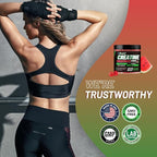 inGreens Creatine Monohydrate Gummies 6g for Men & Women, Sugar-Free Creatine Chewables with Betaine, Alpha GPC, Vitamin B6 & B12, Natural Berry Flavor, Gluten-Free, 120 Count
