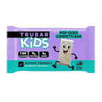 TRUBAR Kids Protein Bars, Pop Goes Confetti, Plant Based Protein, Gluten Free School-Friendly Snacks for Lunchboxes, Tree Nut and Peanut Free, Low Sugar, Healthy On the Go Snack Bars, 12 Count