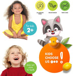 DR. MORITZ Vitamin C Gummies for Kids & Adults 240 mg - Immune Support Low-Sugar Chewable Vitamins for Toddlers - Vegetarian Gelatin-Free Children's Dietary Supplement (Citrus Flavor) (120 Count)