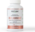 ADAPTOHEAL Inflammoff - Adaptogenic Supplement Designed to Support Joint, Muscle and Tissue Inflammation Naturally, 8 Highly Concentrated extracts with Turmeric and Rhodiola rosea (180 Capsules)