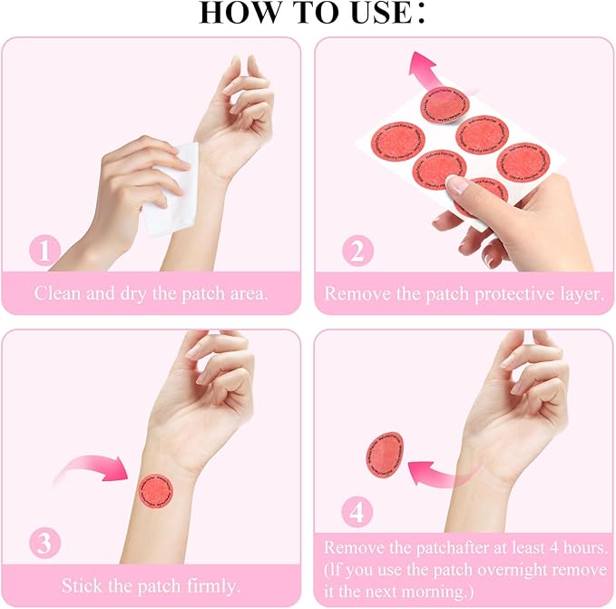 Patches - Natural Ingredients,8-Hour Long-Lasting Formula Support,Suitable for Men and Women's Body Care Patches,Can be Applied to Various Parts of The Body (90PCS)