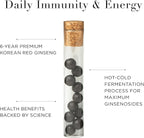 Red Ginseng Herbal Pearls [70 Count] Daily Immunity & Energy Premium Red Ginseng Korea Ginseng Supplement. Vegan, Gluten-Free, Made in Korea