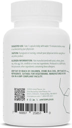 Seriphos - Phosphorylated Serine Adaptogen - Cortisol Supplement - Helps Cognitive Function, Gluten Free, Dairy Free, Soy Free - 100 Capsules