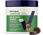 YuMOVE Hip & Joint Supplement for Dogs - with Glucosamine Chondroiton, Green Lipped Mussel, Hyaluronic Acid, and Omega 3 Joint Supplement for Stiffness and Mobility - 60 Chews (Small/Medium Dogs)