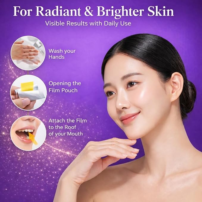 Dr. Lean Liposomal Glutathione – Hypercelle Max Strips with Milk Thistle, Collagen & Hyaluronic Acid | Fast-Melt ODF, Antioxidant, Skin & Liver Support, K-Beauty, Made in Korea (30 Strips × 3 Packs)