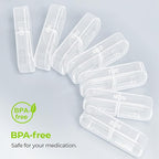 AUVON XL Weekly Pill Organizer 2 Times a Day, Pill Box 7 Day with One-Side Large Openings for Easy to Use, White AM PM Pill Case for Medication, Vitamins, Fish Oils, Supplements
