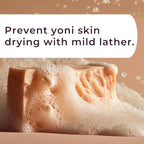 Natural YONI Soap Bars for Odor Control, Brightening & Gentle Cleansing of Yoni with Pure Turmeric (2 PACK)