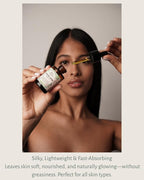 DeSelva Evening Rose Glow Oil – Hydrating Face Oil with Squalane, Rosehip & Marula Oil | Lightweight & Nourishing for All Skin Types | Floral Rose Scent | 1 fl oz