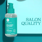 Luseta Collagen Peptides Hair Oil Strenghten and Moisturize for Thin & Dry Hair, Promote Thickness,Reduce Breakage and Restore Damaged Hair 3.38oz