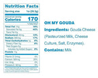 Moon Cheese Oh My Gouda Cheese Bites, 2 Ounce, 3-Pack, Crunchy, Packed With Protein & Calcium, Keto, Gluten Free