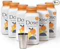 Dose for Your Liver Cleanse Detox & Repair, Made with Organic Milk Thistle Supplement with Turmeric, Dandelion, Ginger, and Orange, Supports Healthy Liver Function,16oz Bottle, 6 Pack (6 Week Supply)