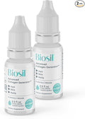 Biosil Collagen Booster Supplement - 0.5 fl oz Drops, Pack of 2 - Patented ch-OSA Activator for Skin, Hair, Nails & Joints - Supports Natural Production - 60-Day Supply