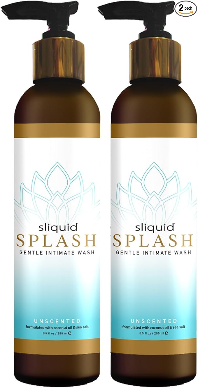 Sliquid Gentle Intimate Wash - Unscented 8.5 fl oz (Pack of 2)