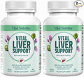 Vital Liver Support - Premium Liver Cleanse Detox & Repair Formula with Milk Thistle Supports Liver Health and Detox Cleanse