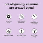 Lemme Focus Concentration & Brain Health Gummies with Cognizin Citicoline, Lion's Mane Mushroom, Vitamin B12 to Support Focus + Concentration - Gluten Free, Caffeine Free, Strawberry (50 Count)