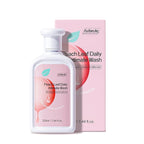 Peach Leaf Feminine Wash For intimate area Hygiene and Itchy, pH Balanced Body Wash with Lactic Acid For Sensitive Skin, Gentle Hydration, Odor Neutralization & Daily Hygiene, 220ml/7.44oz